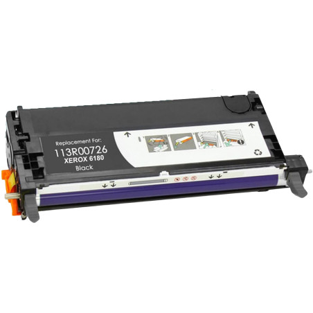 Toner Xerox Compatível Phaser 6180 Preto