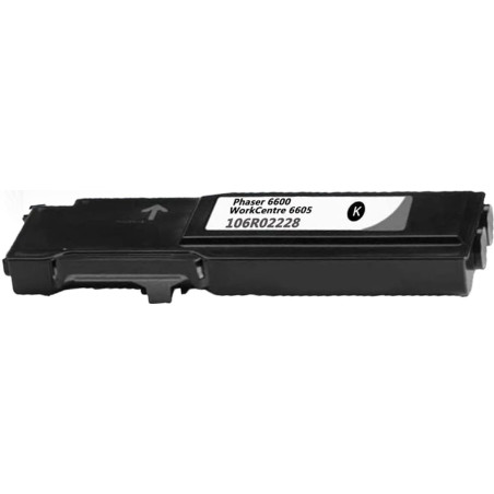 Toner Xerox Compatível Phaser 6600 / WorkCentre 6605 Preto