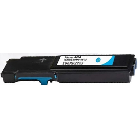 Toner Xerox Compatível Phaser 6600 / WorkCentre 6605 Azul